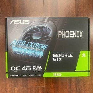 ASUS Phoenix NVIDIA GeForce GTX 1650 OC Edition Gaming Graphics Card